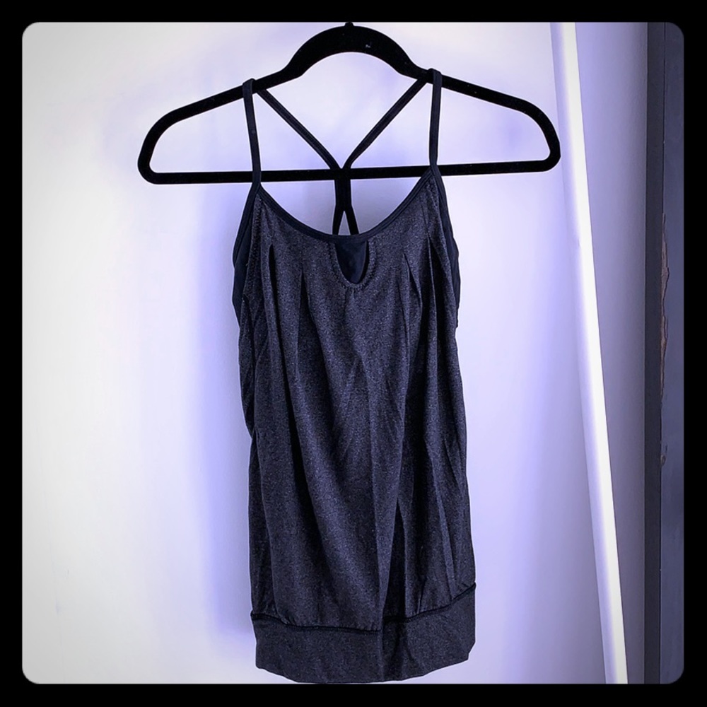 Lululemon Grey Racerback Tank